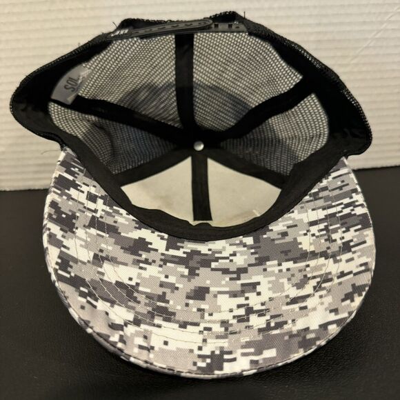 1776 American Eagle Patriotic Digital Camo Trucker Hat Cap Adjustable Snapback - Picture 6 of 8